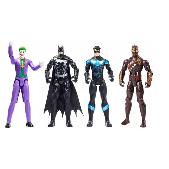 DC Comics Gotham City Defenders 12" 4 Pack Joker Talon Batman Nightwing - Picture 9 of 9